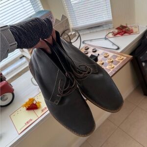 Men's Black Leather Shoes